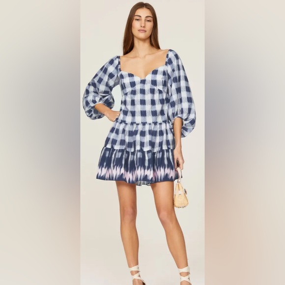 Sachin + Babi Dresses & Skirts - Sachin + Babi Blue and White Checkered Dress